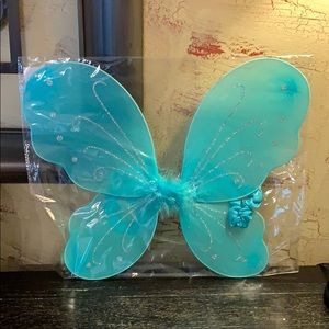8 pairs of turquoise Fairy wings